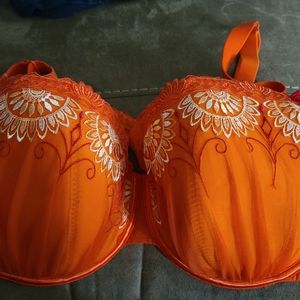 Cacique orange bra
